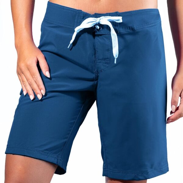 Kanu Surf Women's Marina Solid Stretch Boardshort (Reg & Plus Sizes)