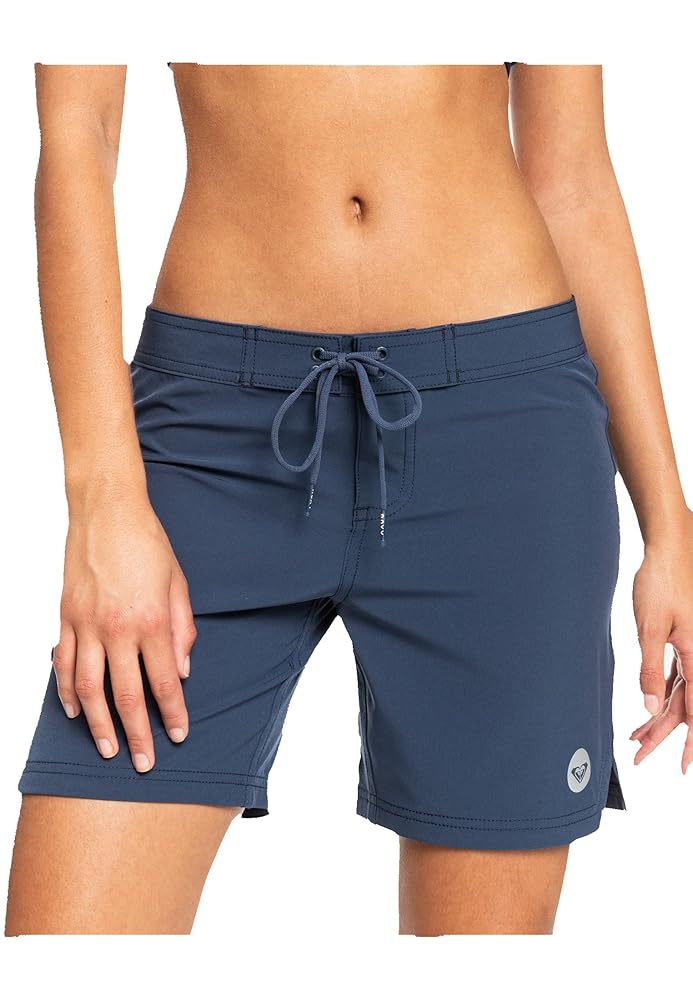 Roxy Women's Board Shorts 7" Inseam – Quick Dry Swim Shorts, Swimsuit Bottom, Bikini Cover Up, Beachwear